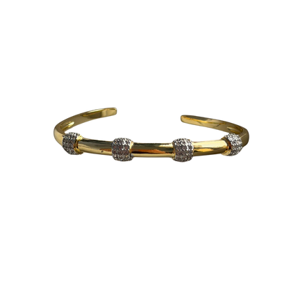 pavé bangle bracelet.